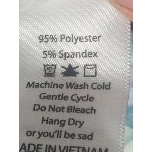 LuLaRoe Irma Disney tunic Minnie mouse green polyester blend size xxs READ new - Picture 5 of 9